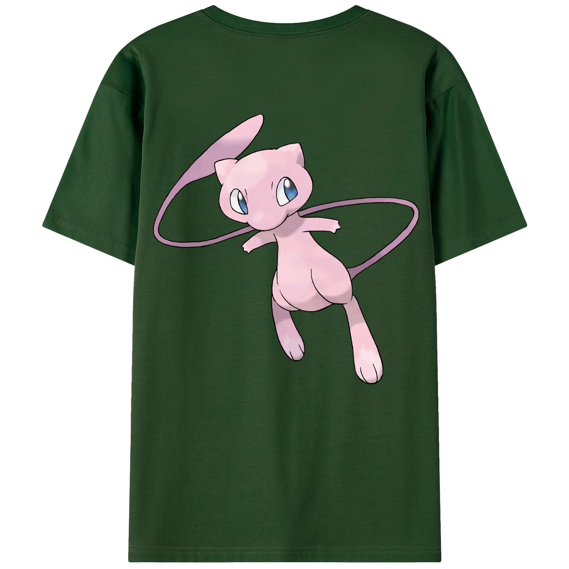 （画像用） ポケットモンスター Pokémon 綿100％半袖Tシャツ（背面プリント）